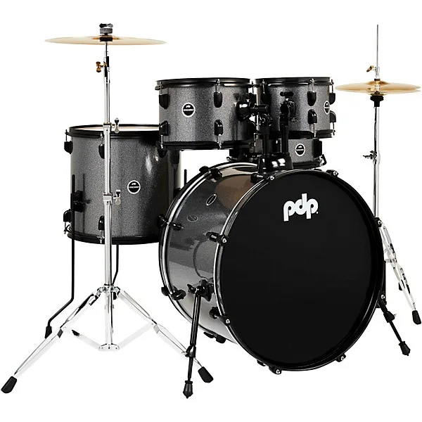 PDP by DW Encore Complete 5-Piece Drum Set With Hardware & Cymbals PDP by DW Encore Complete 5-Piece Drum Set With Hardware