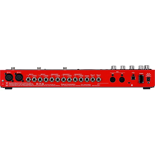 BOSS RC-600 Loop Station Effects Pedal Red