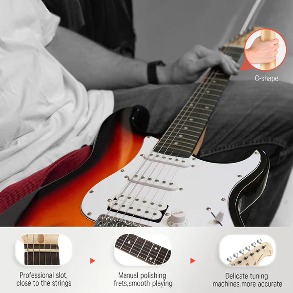 Donner DST-100 Full Size Electric Guitar Kit